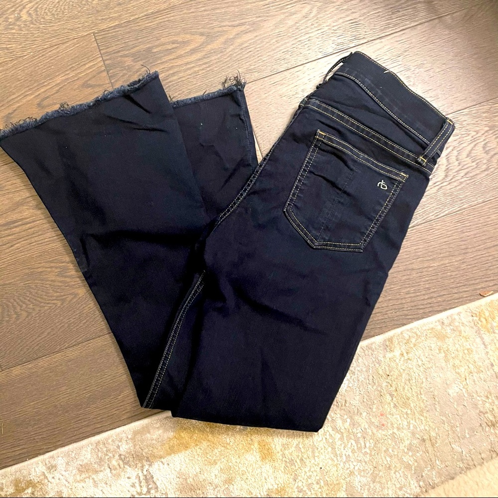 rag and bone crop flare size 24